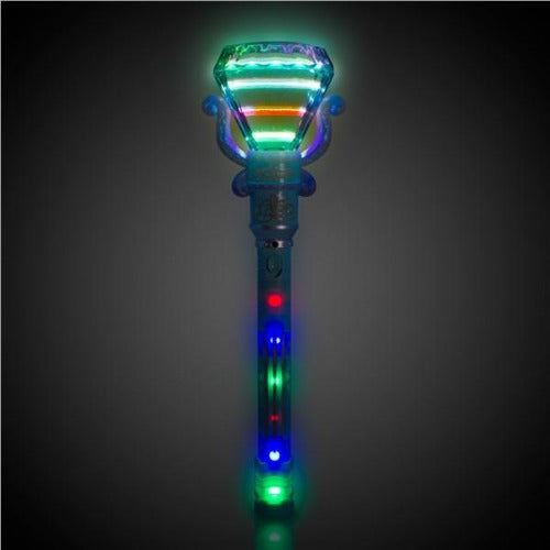 18 Inch LED Rotating Diamond Wand - Glow-Paradise