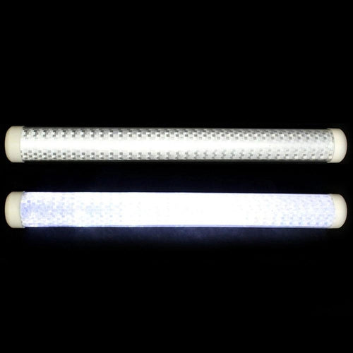 18 Inch LED Light Up Hologram Paper Lined Wand - Glow-Paradise