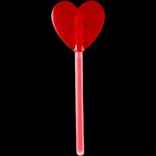 Red Heart Glow Wand - Glow-Paradise
