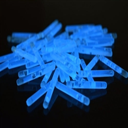 1.5 Inch Mini Glow Sticks (Aqua Color, 50 Count Per Pack) - Glow-Paradise