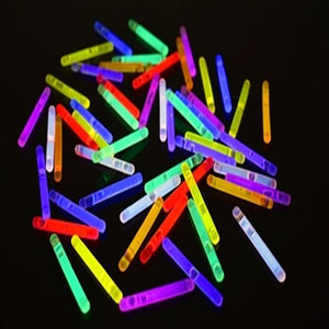 1.5 Inch Mini Glow Sticks (Assorted Color, 50 Count Per Pack) - Glow-Paradise