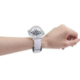Disco Light, Star Projector Light, Party Ball Lights, Disco Watch for Kids, Mini LED Night Light with Color Changing (White) - Glow-Paradise