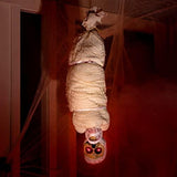JOYIN 35" Halloween Animated Hanging Corpse with LED Light Up Eyes & Sound Effect for Indoor and Outdoor Decorations - Glow-Paradise