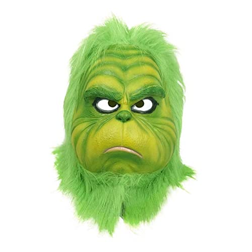Christmas Cosplay Mask ，Christmas Costume Props， Christmas Costume Accessories (B) - Glow-Paradise