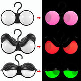 Halloween Decorations Flashing Peeping Eyes Lights 3 Pack with Timer Function（Red,Green,Purple） for Outdoor Halloween Decoration for Your Home, Yard Lawn, Graveyard Scenes or Halloween Party - Glow-Paradise