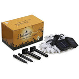 Qunlight Solar String Lights, Halloween Decoration Lights,8 Modes 2PACK 20ft 30 LED Waterproof Outdoor Decorative Ghost Fairy Lights for Patio, Garden, Gate, Yard, Halloween Christmas Decoration - Glow-Paradise