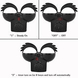 Halloween Decorations Flashing Peeping Eyes Lights 3 Pack with Timer Function（Red,Green,Purple） for Outdoor Halloween Decoration for Your Home, Yard Lawn, Graveyard Scenes or Halloween Party - Glow-Paradise