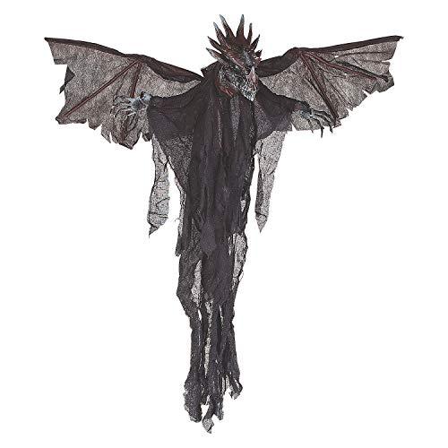 Fun Express Hanging Animated Dragon Halloween Decoration - Glow-Paradise