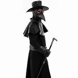 Stegosaurus Plague Doctor Bird Mask Long Nose Beak Cosplay Steampunk Halloween Costume Props Latex Material - Glow-Paradise