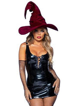 Leg Avenue Costume, Burgundy, O/S - Glow-Paradise