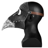 Stegosaurus Plague Doctor Bird Mask Long Nose Beak Cosplay Steampunk Halloween Costume Props Latex Material - Glow-Paradise