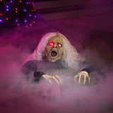 JOYIN Halloween Outdoor Decoration Light up with Grounderbreaker with Sound Effect, Scary Halloween Props Décor Best Halloween Decorations, Haunted House Outdoor, Lawn, Yard Decor - Glow-Paradise