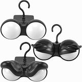 Halloween Decorations Flashing Peeping Eyes Lights 3 Pack with Timer Function（Red,Green,Purple） for Outdoor Halloween Decoration for Your Home, Yard Lawn, Graveyard Scenes or Halloween Party - Glow-Paradise