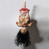 AW 32" Festival Prop Limbless Woman Corpse Hanging Half Body Haunted House Party Yard Outdoor Decoration April Fool Day - Glow-Paradise