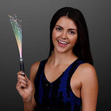 Multicolor Light Up Fiber Optic Wands (Set of 12) LED Sparklers for Weddings and Parties - Glow-Paradise
