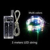6 PACKS LED Light Up BoBo Balloons with Stick,3 Levels Flashing LED String Lights,20 Inches Bubble Balloons, Air Pump, for Christmas Birthday Party Decoration - Glow-Paradise