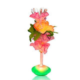 Fiber Optic LED Flower Centerpieces (Set of 12) Light Up Centerpieces for Tables - Glow-Paradise