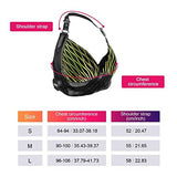 Roiciao Light up Bikini Led Bra Wire Free, Waterproof, Size M Black - Glow-Paradise
