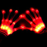 LED Gloves, Theefun Light Up Gloves with 12 Colors and 2 Modes, Flashing Finger Led Gloves for 8-14 Years Old Boys & Girls, Cool Party Favor Toys for Halloween Christmas Birthday, 8 Batteries Included - Glow-Paradise