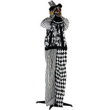 Haunted Hill Farm HHCLOWN-2FLSA Life-Size Animatronic Clown, Indoor/Outdoor Halloween Decoration, Multi,HHCLOWN-16FS - Glow-Paradise
