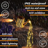 Solar Watering Can Lights Waterproof Yard Decorative Solar Garden Lights Hanging Lantern Landscape Lights Retro Metal Kettle String Lights for Outside Pathway Walkway Patio Gardening Gifts - Glow-Paradise
