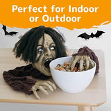 Halloween Zombie Groundbreaker Decoration - The Best Outdoor Graveyard Decoration for Halloween, Life Size - Glow-Paradise