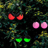 Halloween Decorations Flashing Peeping Eyes Lights 3 Pack with Timer Function（Red,Green,Purple） for Outdoor Halloween Decoration for Your Home, Yard Lawn, Graveyard Scenes or Halloween Party - Glow-Paradise