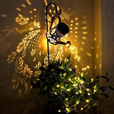 Ostritec Solar Outdoor Watering Can Lights, Waterproof Hanging Solar Lantern, Garden Lights Decoration with Light String, Suitable for Patio Yard Table Path Party RV - Glow-Paradise
