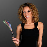 Multicolor Light Up Fiber Optic Wands (Set of 12) LED Sparklers for Weddings and Parties - Glow-Paradise