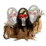 JOYIN Halloween Decoration Animated Zombie Groundbreaker, Light-up Skeleton Zombie Groundbreaker Prop with Creepy Sound for Halloween Outdoor, Lawn, Yard, Patio Decoration, Haunted House Decorationsc - Glow-Paradise