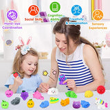 75 pcs - Mochi Squishy Toy Party Favors for Kid Animal Squishes Stress Relief Toy Kawaii Mini Squishies Classroom Prizes Halloween Squishy Goodie Bag Fillers for Boy Girl Random - Glow-Paradise