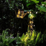 Ostritec Solar Outdoor Watering Can Lights, Waterproof Hanging Solar Lantern, Garden Lights Decoration with Light String, Suitable for Patio Yard Table Path Party RV - Glow-Paradise
