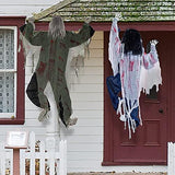 JOYIN 2 Pack Halloween Climbing Zombies Wall Decoration, 35.4’’ Halloween Climbing Dead Zombie Decoration for Halloween Haunted House Prop Decor Halloween Outdoor, Yard Decoration Halloween Holiday Party - Glow-Paradise