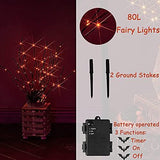Hairui Lighted Halloween Tree Branches with Timer 70L Orange Fairy Lights, Black Twig Lights Battery Operated 18IN for Indoor Outdoor Halloween Party Decoration - Glow-Paradise