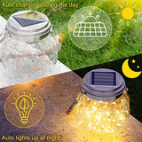 ROSHWEY Solar Lantern, 2 Pack Halloween Christmas Outdoor Lanterns with 30 LED Waterproof Garden Decor Patio Solar Lights Outdoor Decorative Backyard Solar Lanterns Outdoor Hanging ( Warm Light ) - Glow-Paradise