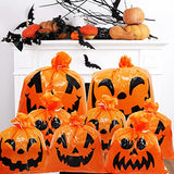 8pcs Halloween Pumpkin Bag Lawn Decorations Outdoor, Large Pumpkin Leaf Bags Fall Halloween Trash Bags For Lawn Garden Back Yard Fall Decorations Outdoor - Glow-Paradise