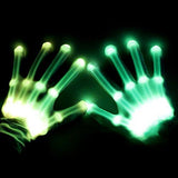 LED Gloves, Theefun Light Up Gloves with 12 Colors and 2 Modes, Flashing Finger Led Gloves for 8-14 Years Old Boys & Girls, Cool Party Favor Toys for Halloween Christmas Birthday, 8 Batteries Included - Glow-Paradise