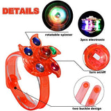 Mikulala Birthday Party Favors for Kids Goodie Bag Stuffers 24 Pack, LED Light Up Toys Bracelet Stress Relief Anxiety Toys Bulk Halloween Party Glow in The Dark Party Supplies Return Gifts for Kids - Glow-Paradise