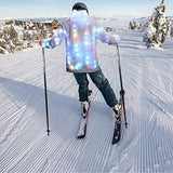 Unisex Light Up LED Hoodie Jacket American Sizes Adult Kids Clothing Apparel Outfit Dance Club Rave Glow - Men S / Women L - Glow-Paradise