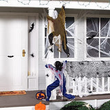 JOYIN 2 Pack Halloween Climbing Zombies Wall Decoration, 35.4’’ Halloween Climbing Dead Zombie Decoration for Halloween Haunted House Prop Decor Halloween Outdoor, Yard Decoration Halloween Holiday Party - Glow-Paradise