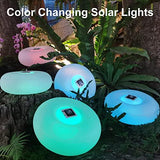 Solar Pool Lights,15" Pool Floating Lights IP68 Waterproof Light up Pool Balls, Inflatable Solar Powered Pond Lights, Color Changing LED Pool Lights That Float,Outdoor Lights for Party, Festival-2Pcs - Glow-Paradise
