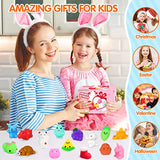 75 pcs - Mochi Squishy Toy Party Favors for Kid Animal Squishes Stress Relief Toy Kawaii Mini Squishies Classroom Prizes Halloween Squishy Goodie Bag Fillers for Boy Girl Random - Glow-Paradise