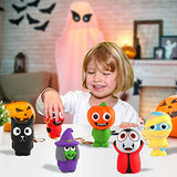 6 Pack - Halloween Squishes Toys Slow Rising Cute Novelty Super Soft Squeeze Squishy Toys Stress Relief Gifts Halloween Party Favors for Boys, Girls, Kids - Glow-Paradise