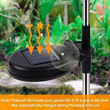 MAGGIFT 6 Pack Outdoor Solar Figurine Lights, Solar Powered Garden Stake Light, Color Changing LED Landscape Lighting, Sparkling Star Flower Hummingbird Butterfly Dragonfly Bee for Patio Yard Pathway - Glow-Paradise