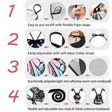 Butterfly Wings for Kids Butterfly Shawl Fairy Girl Cape Nymph Pixie Costume Halloween Accessory Children Size (Rainbow c) - Glow-Paradise