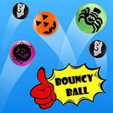 Sizonjoy Pack of 72 Assorted Bouncy Balls for Halloween Party Favors,Halloween Bouncing Toys-Perfect Trick or Treat Bags for Kids Party Favors - Glow-Paradise