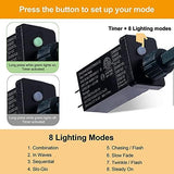 RECESKY 70 LED Bat String Lights - 22.6ft Halloween String Lights, Waterproof Plug in Light for Outdoor, Indoor Decor - Halloween Lighting for Garden, House, Halloween Party Decorations (Purple) - Glow-Paradise