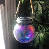 LANSCARE Solar Lanterns Lights Outdoor Decorative Solar Waterproof for Home Garden Yard Patio Outdoor Wedding Birthday Party Decorations (Fantasy Star, 2pack) - Glow-Paradise