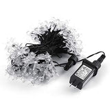 RECESKY 70 LED Spider String Lights - 22.6ft Halloween String Lights, Waterproof Plug in Light for Outdoor, Indoor Decor - Halloween Lighting for Yard, Home, Halloween Party Decorations (Purple) - Glow-Paradise