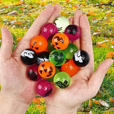 Sizonjoy Pack of 72 Assorted Bouncy Balls for Halloween Party Favors,Halloween Bouncing Toys-Perfect Trick or Treat Bags for Kids Party Favors - Glow-Paradise